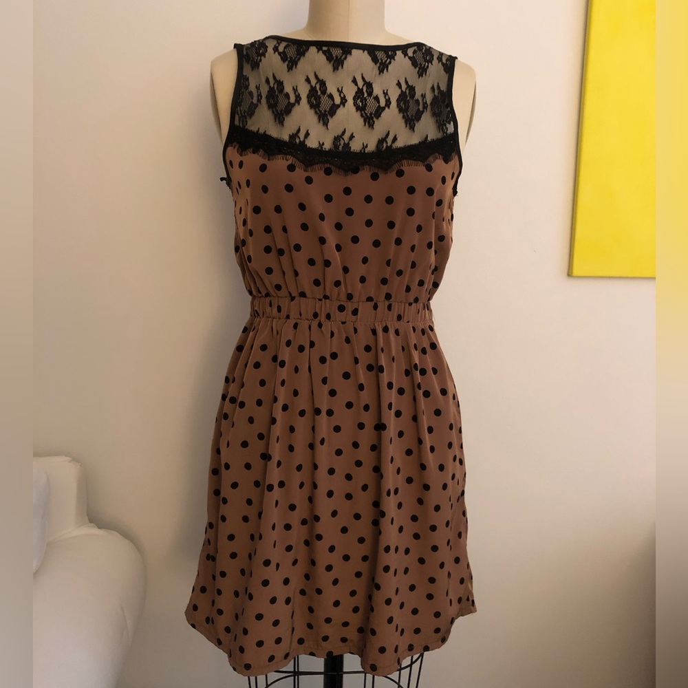 Polka dot vintage dress